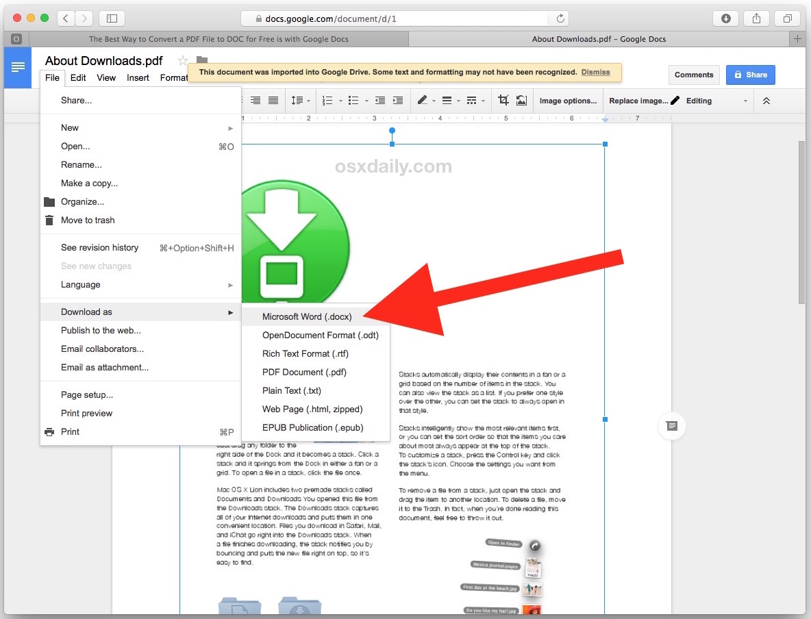 make attachments in word 2016 for mac